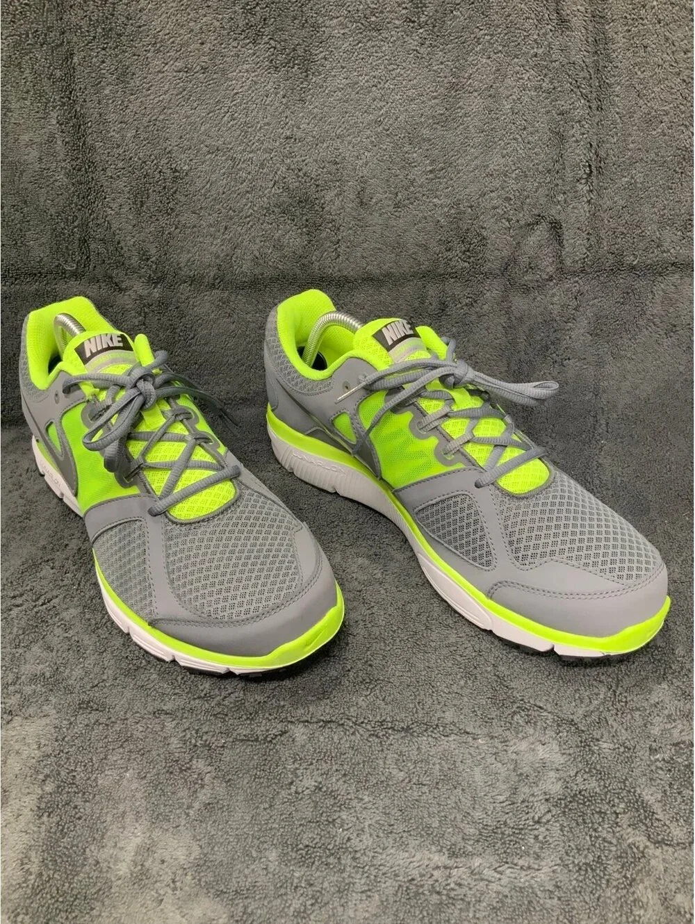 Nike Air Icarus Flywire Gray Green Running Shoes 527203-003 Men Size 10.5